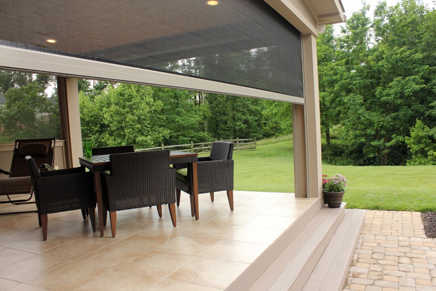 Retractable Screens Motorized, How Much Do Electric Patio Screens Cost