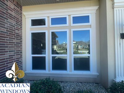 An example of our work installing the windows Pensacola homeowners need