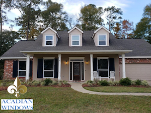 As this single-family home shows, we are the best Bay Minette windows company. 