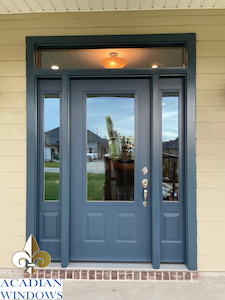The best Bay Minette doors company represented by an image of a high-quality entry door.