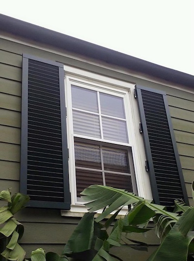 We provide the high-quality hurricane shutters Foley AL needs, such as this customer example
